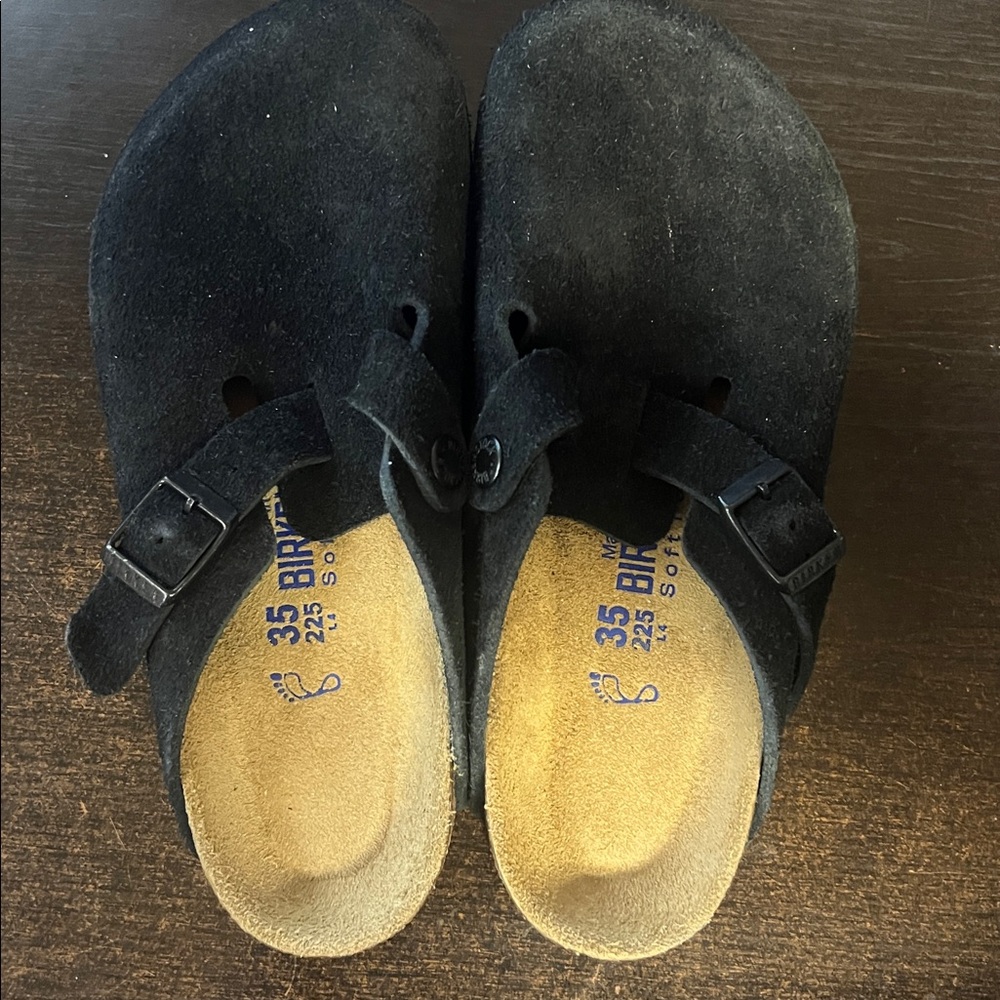 Boston Soft Footbed Black Suede - Picture 4 of 4